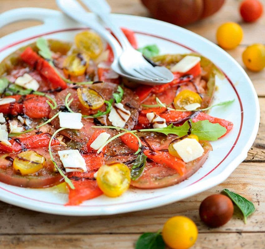 carpaccio tomate