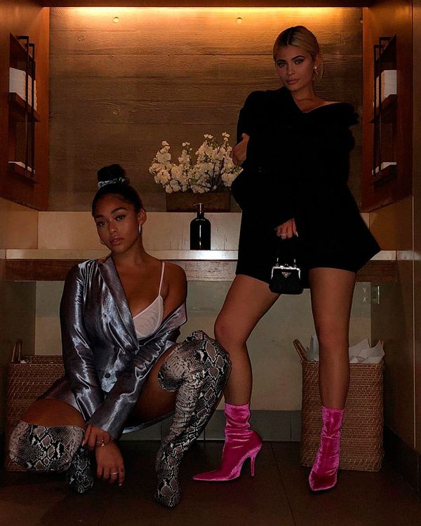 Kylie Jenner y Jordyn Woods