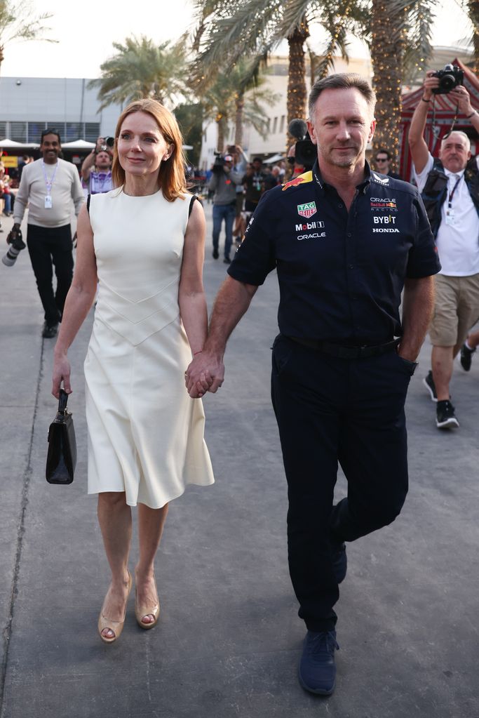 Geri Halliwell y Christian Horner