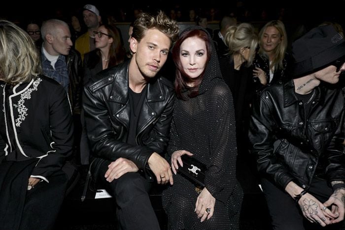 Austin Butler con Priscilla Presley 