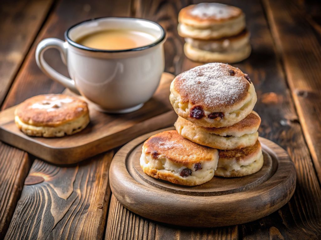 Los 'welsh cakes' se rellenan con pasas y otras frutas secas.