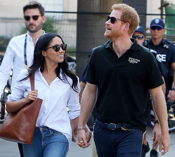 Primeras imágenes de Harry de Inglaterra y Meghan Markle juntos