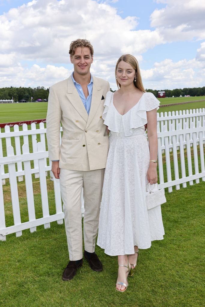 Alexander Ogilvy with his sister Flora Ogilvy