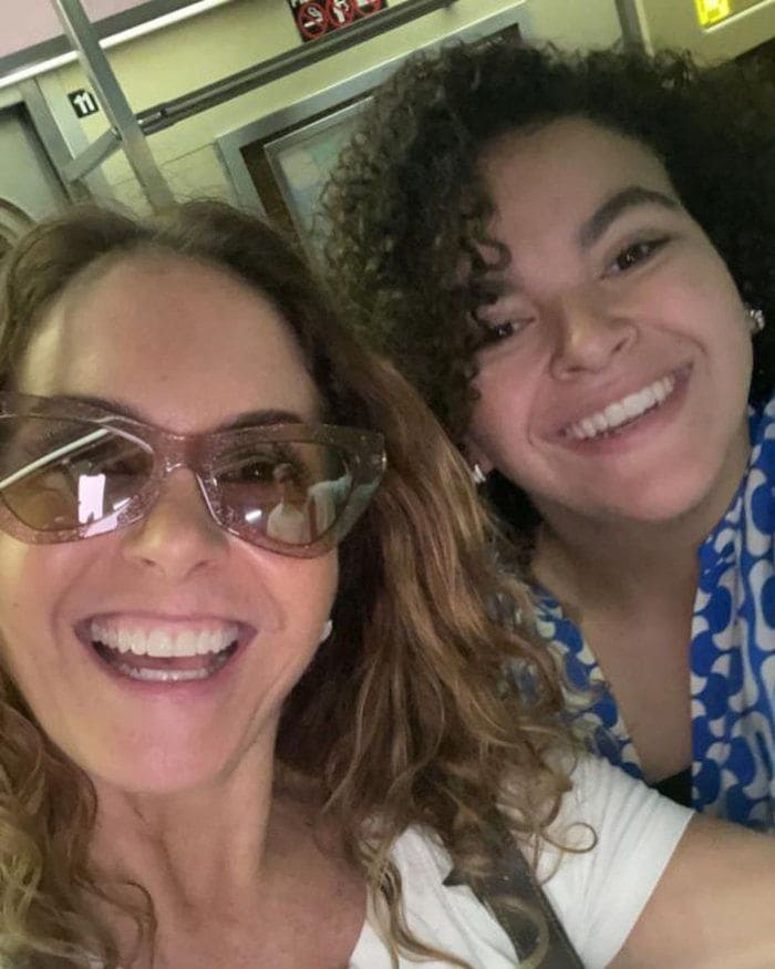 Lucero y su hija Lucerito