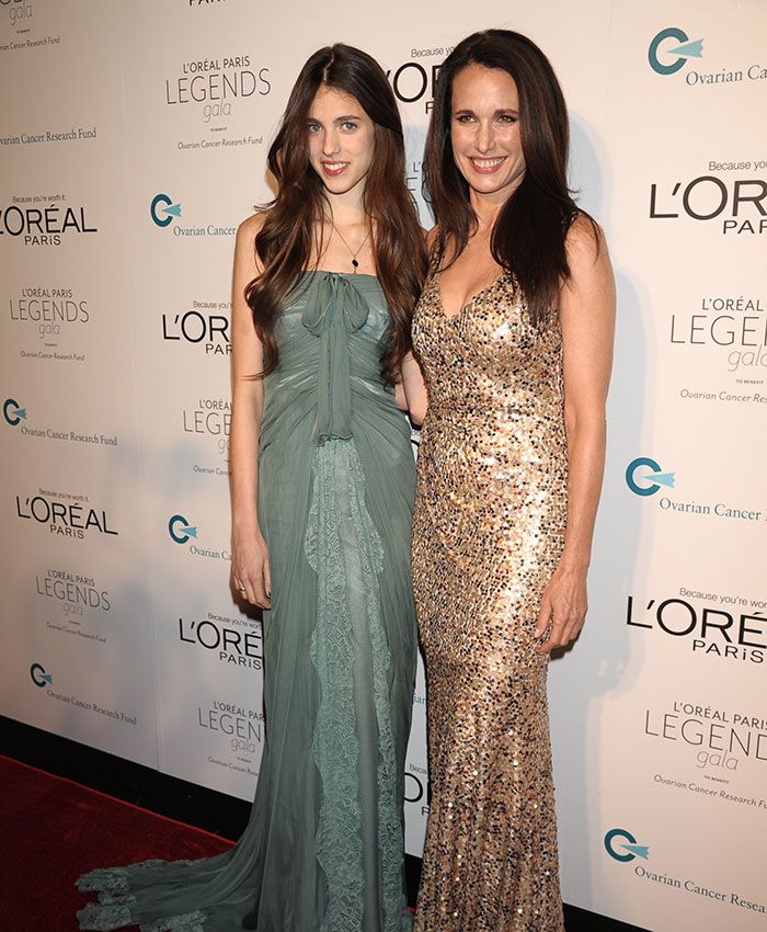 Margaret Qualley y Andie MacDowell