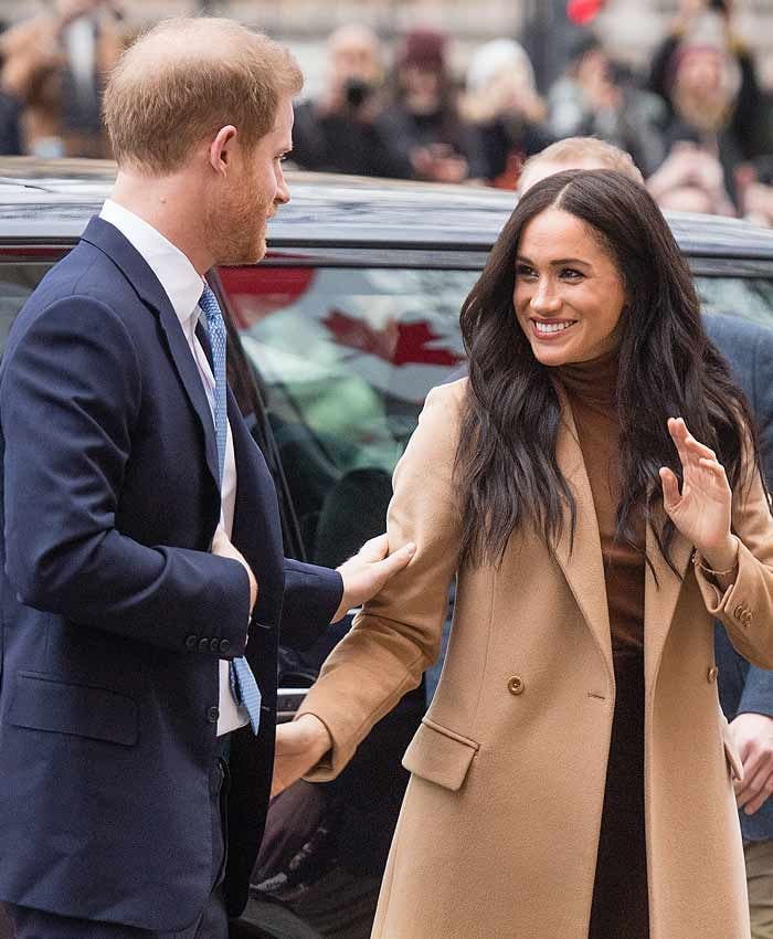 Meghan Markle y el príncipe Harry