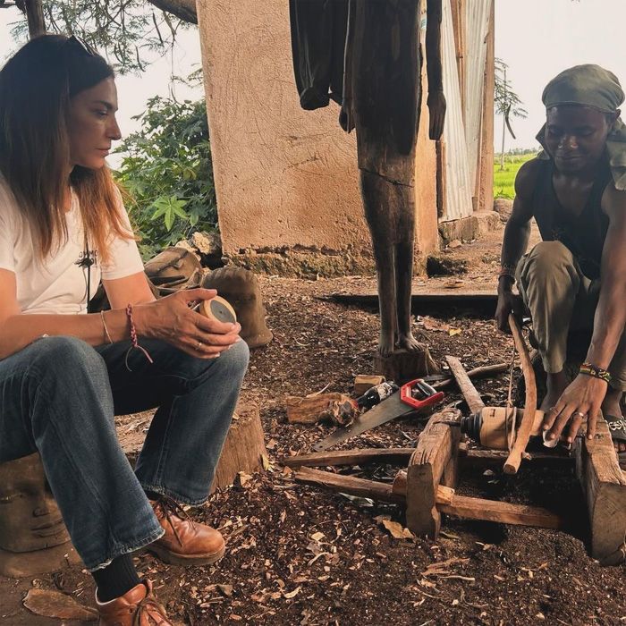 Mariló Montero en África