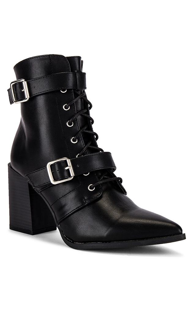 botas negras estilo victoriano de revolve