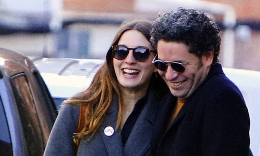 María Valverde y Gustavo Dudamel