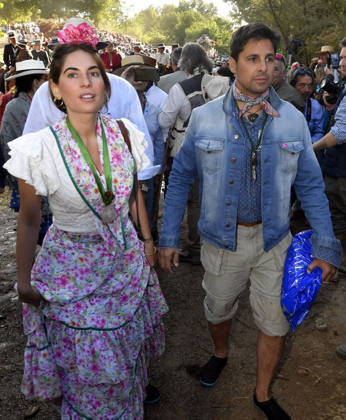 Francisco Rivera y Lourdes Montes en El Rocío