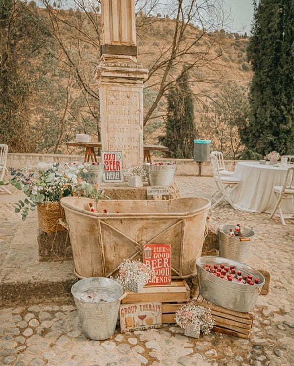 Aperitivos de boda con Doña Francisquita