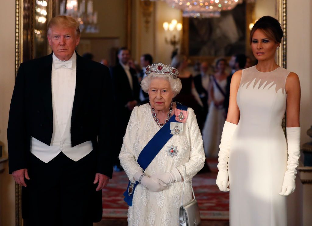 Su visita al Palacio de Buckingham