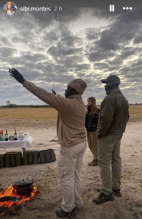 Sibi Montes en su luna de miel por África con Mateo Ibáñez