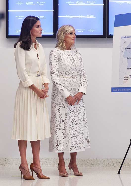 Reina Letizia y Jill Biden