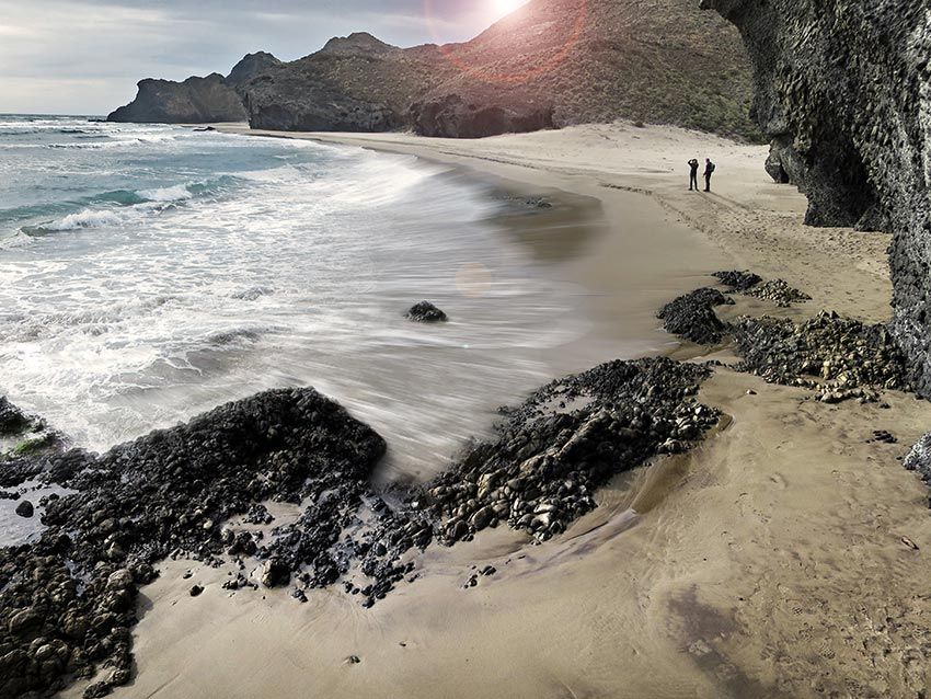 playas del cabo de gataalmeria