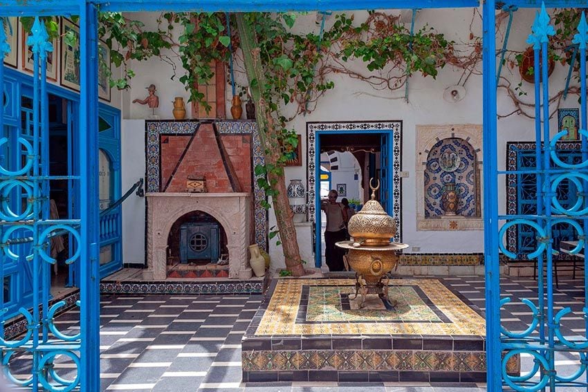 Palacio Sidi Bou Said, pura esencia de Túnez