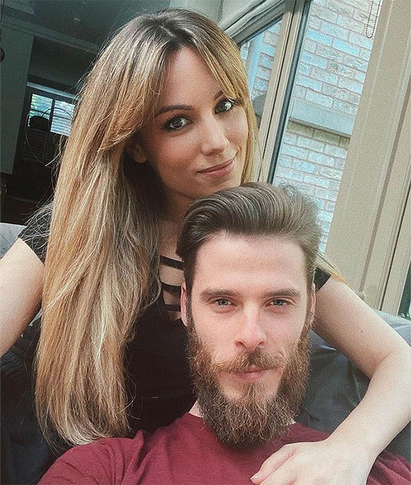 Edurne y David de Gea