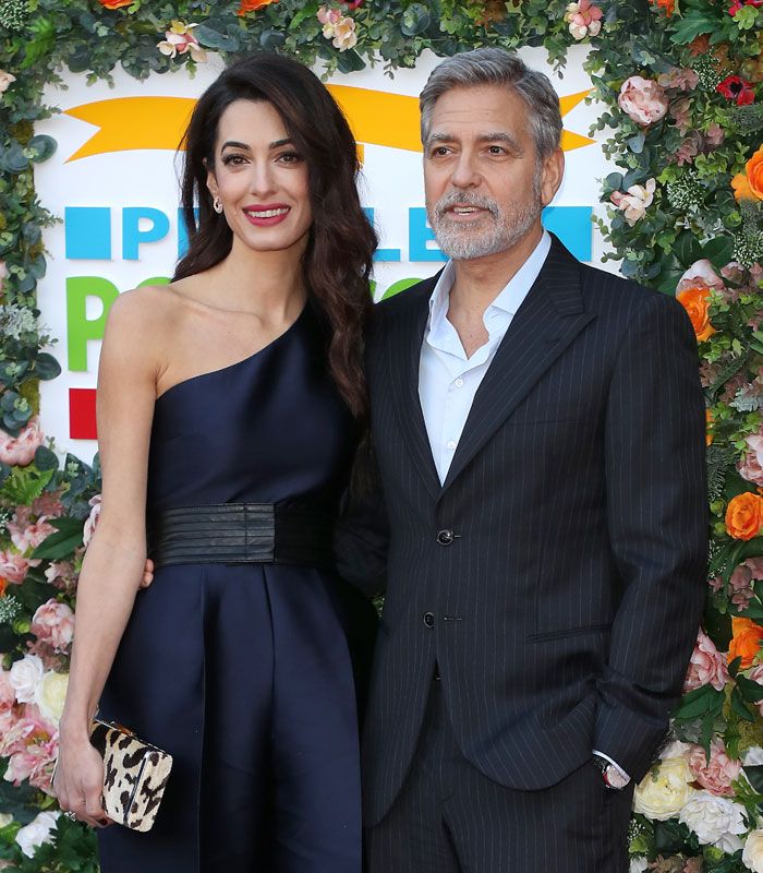 George Clooney y su mujer, Amal