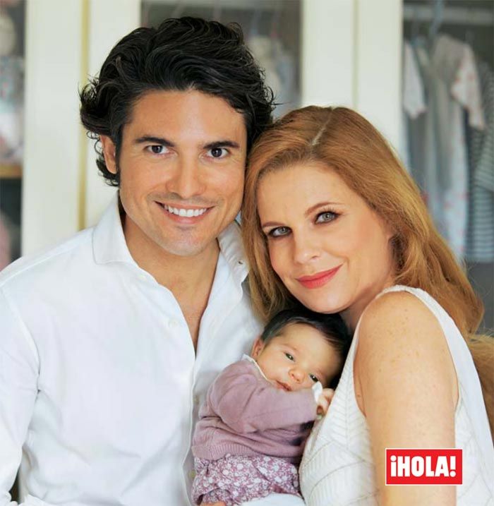 Olivia de Borbón y Julián Porras