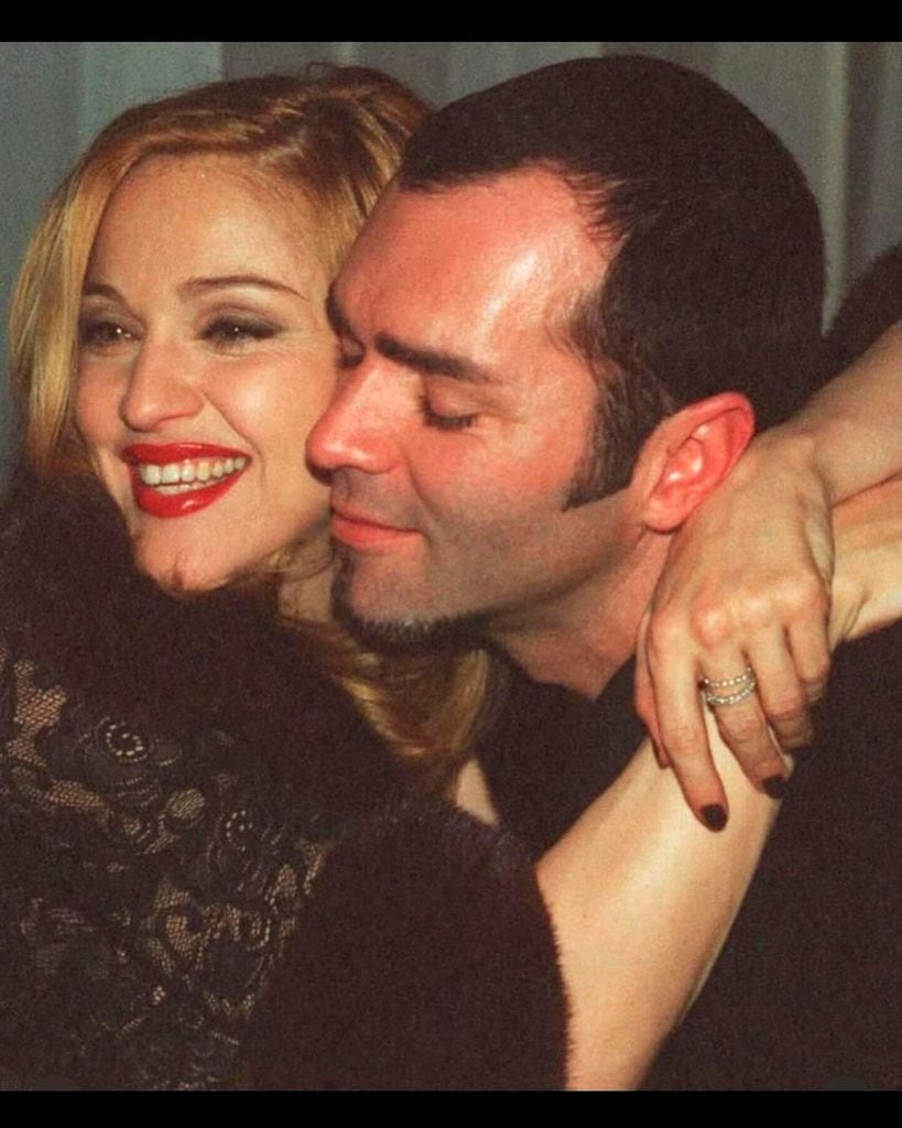 Madonna y su hermano Christopher Ciccone, que ha muerto a los 63 años, octubre de 2024