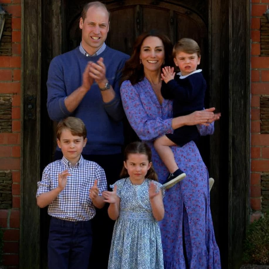 The reason Kate Middleton, kids were wearing blue for surprise TV appearance