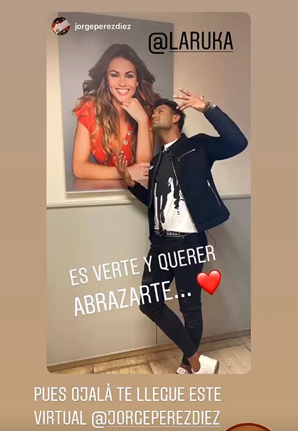 Lara Álvarez y Jorge Javier Vázquez en 'Supervivientes'