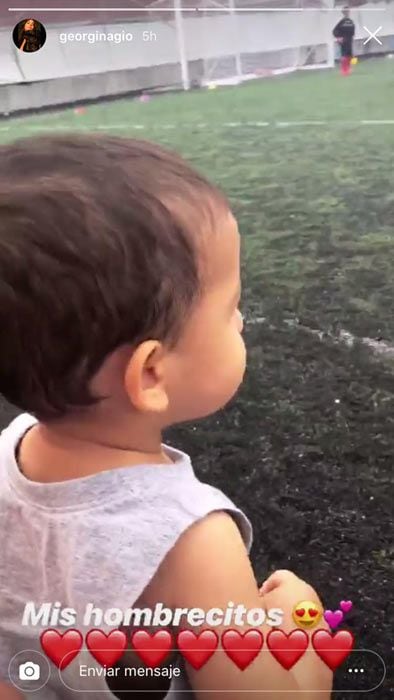 Mateo, hijo de Cristiano Ronaldo