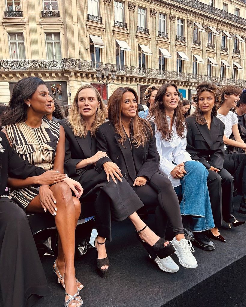 Pinar Deniz has rubbed shoulders at Paris Fashion Week with stars such as Kendall Jenner, Eva Longoria and Cara Delevingne 