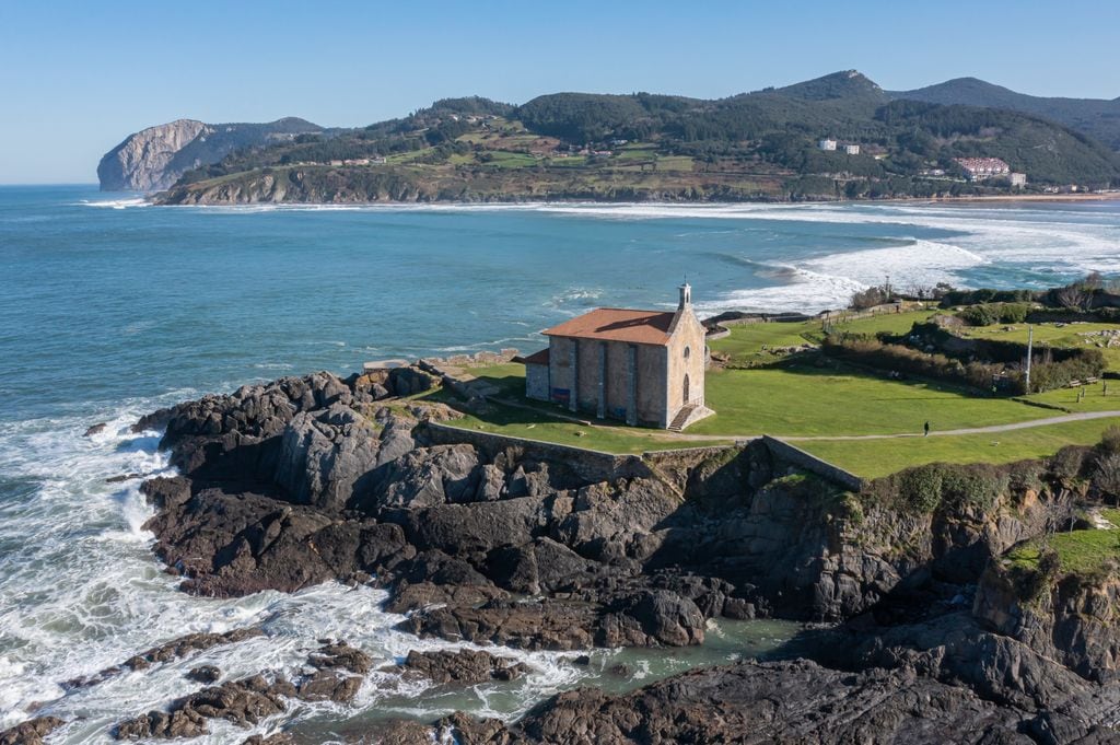 Iglesia de santa Catalina, en Mundaka, Urdaibai, País Vasco