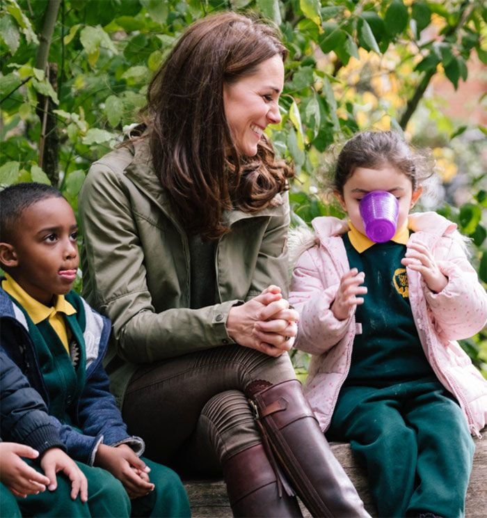 La Duquesa de Cambridge regresa al trabajo tras la baja maternal del príncipe Louis