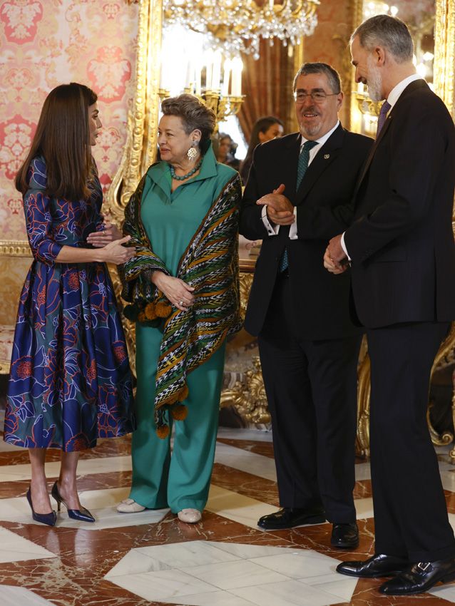 La cercanía de la reina Letizia con la primera dama de Guatemala 