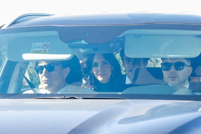 Manuel Falcó  llegando a la boda de Tamara Falcó