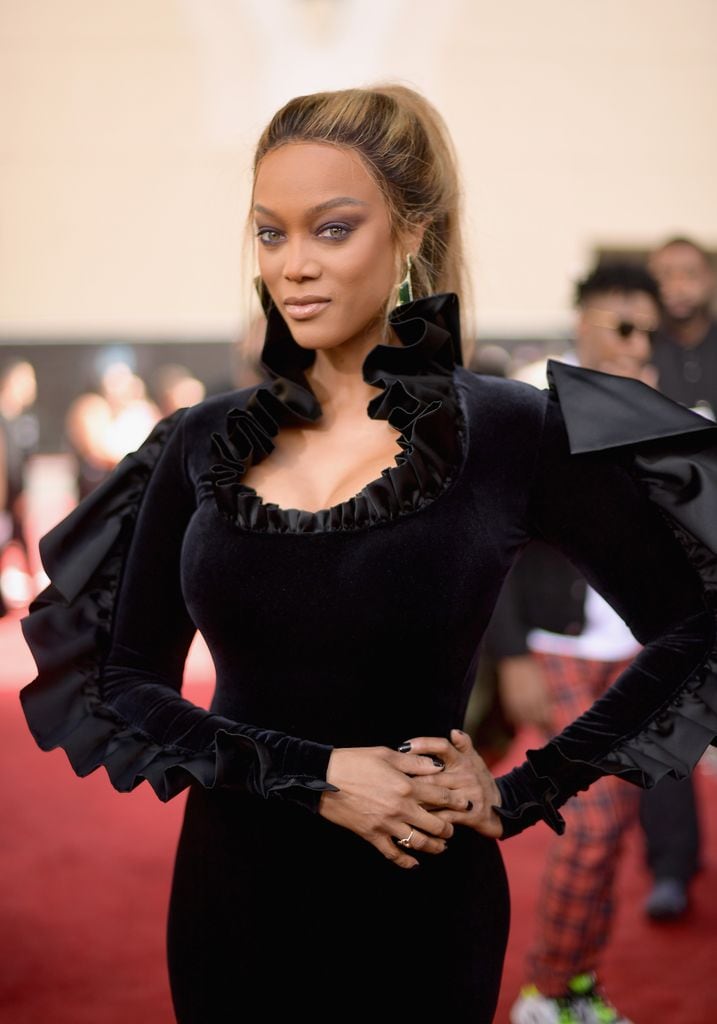 Tyra Banks en los Billboard Music Awards 2018