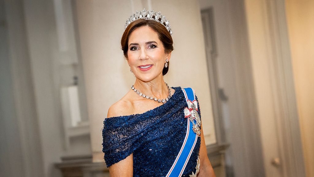 Esta diadema de perlas también pertenece a las Joyas de la Corona danesa y era una de las favoritas de la reina Margarita