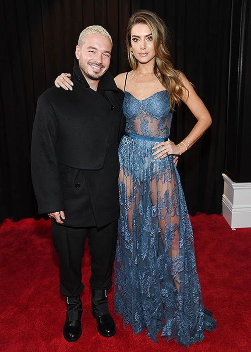 J Balvin y Valentina Ferrer