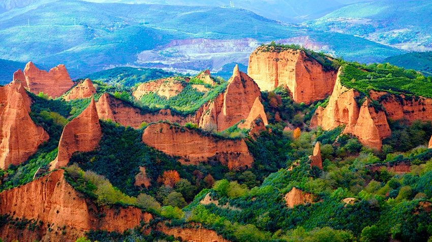 Paisaje de Las Médulas, Léon