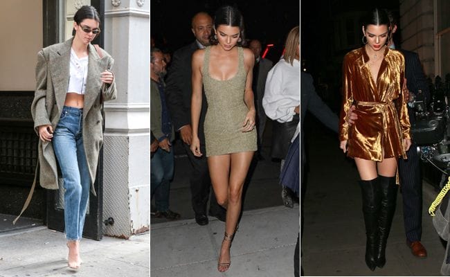 looks de Kendall Jenner