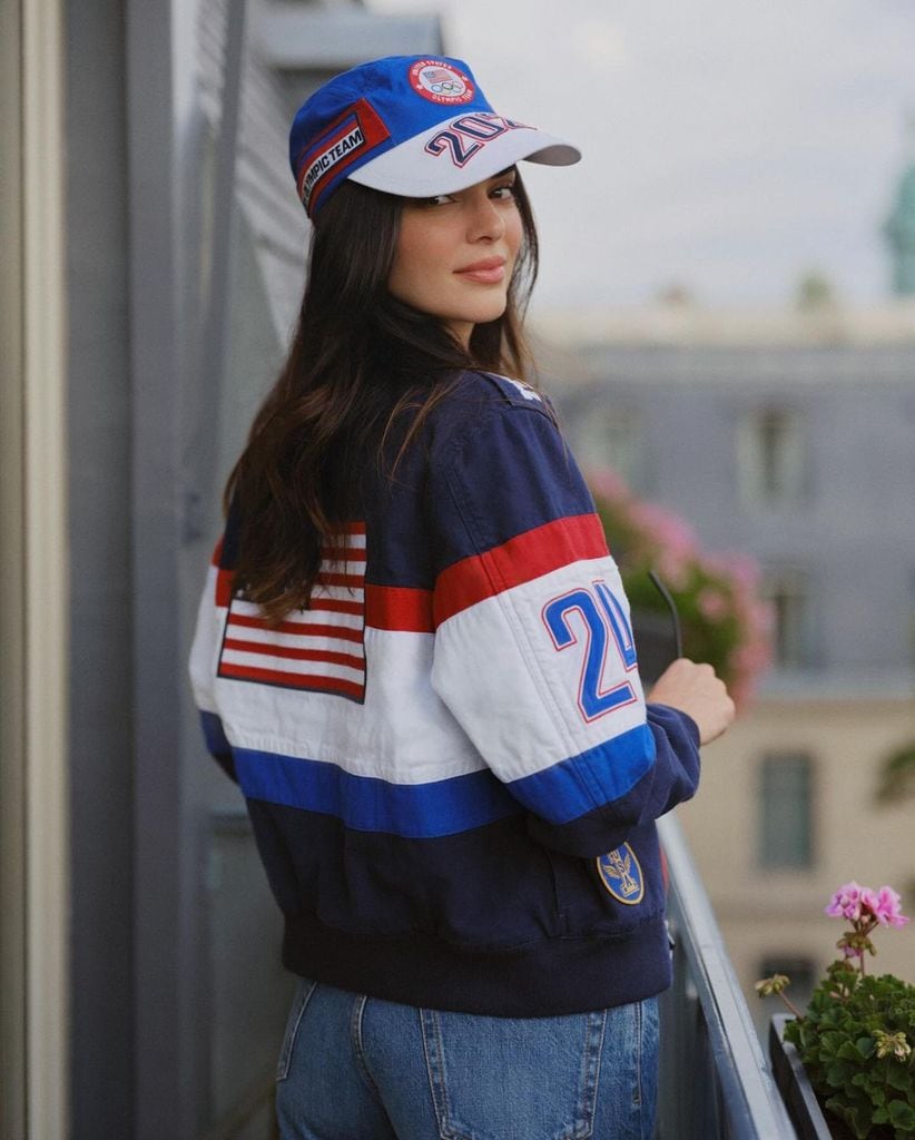 Kendall Jenner vestida de Ralph Lauren en los Juegos Olímpicos de París