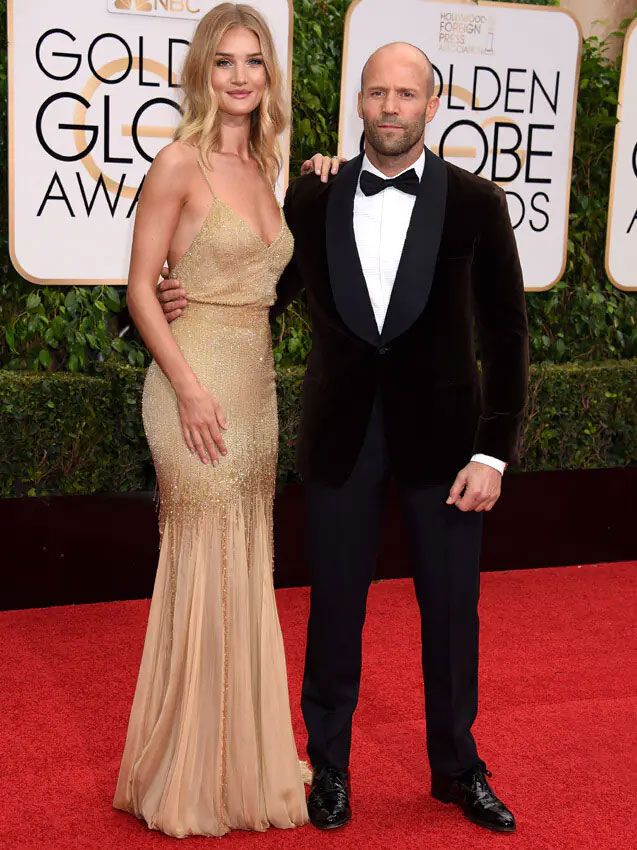 Rosie Huntington-Whiteley y Jason Statham