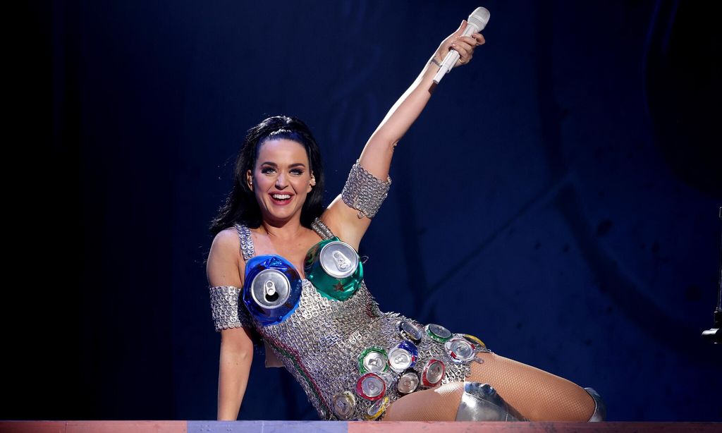 Katy Perry en su show en Las Vegas