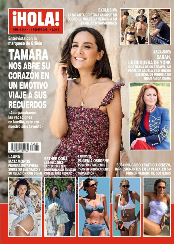 Tamara Falcó en ¡HOLA!