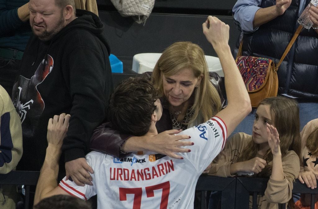 Pablo Urdangarin y la infanta Cristina