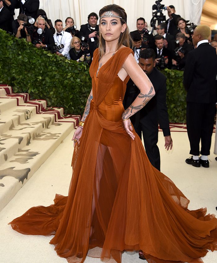 Paris Jackson en la Met Gala