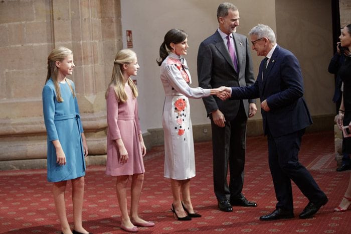 La princesa Leonor acude en Oviedo a sus primeras audiencias