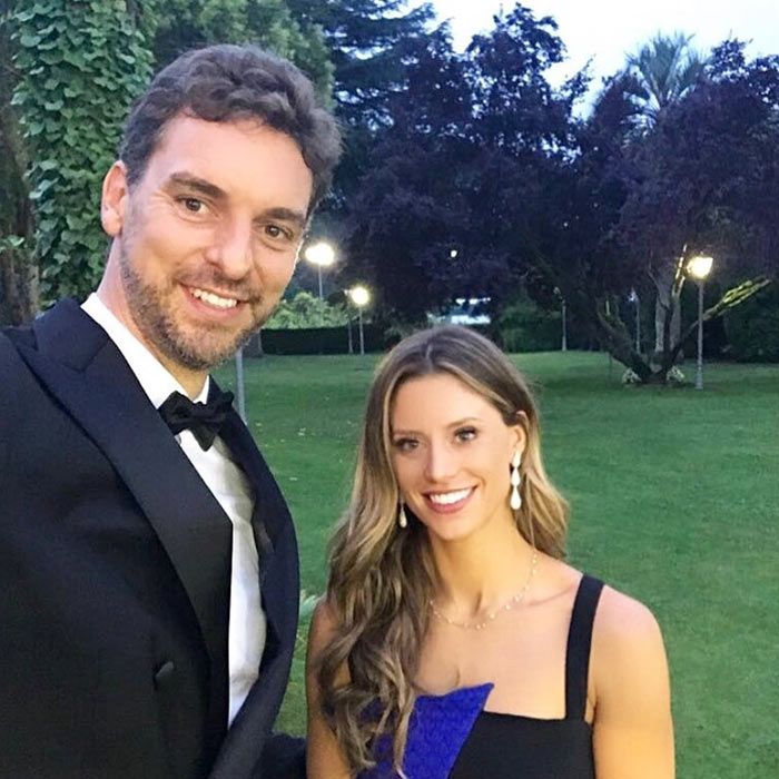 Pau Gasol y Cat McDonnell