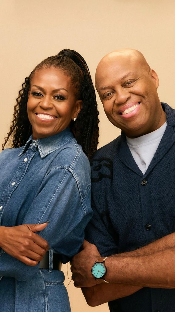 Michelle Obama and his brother, Craig Robinson