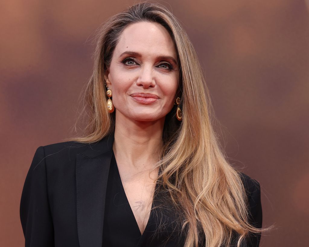 Angelina Jolie en la premier de 'Maria' en Londres