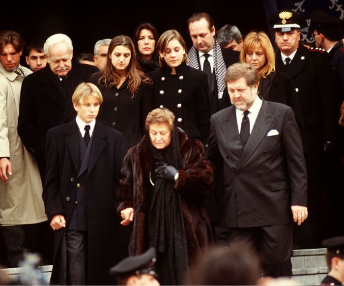 Funeral de Giancarlo Casiraghi