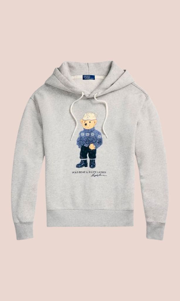 Sudadera de felpa (249 euros)