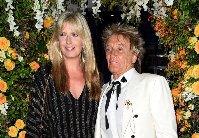 Rod Stewart y Penny Lancaster